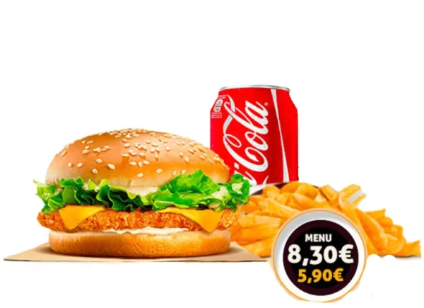 Menu Chik'n cheese